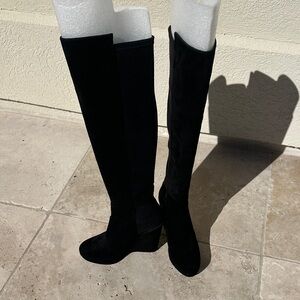 Stuart Weitzman Black Over the Knee Boots